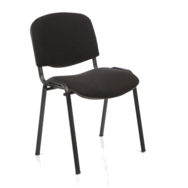 Стілець офісний МЕБЛІ ТЕХНОСТИЛЬ (Исо С) оббитий тканиною, металевий, 500мм